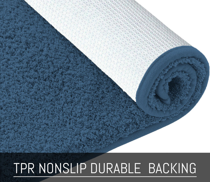 Anti-Slip Microfiber Floor Runner - Blue