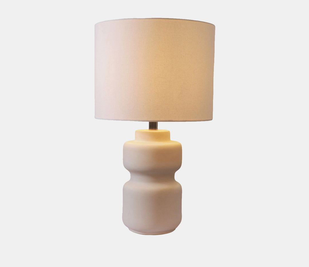 Waken White Ceramic Table Lamp