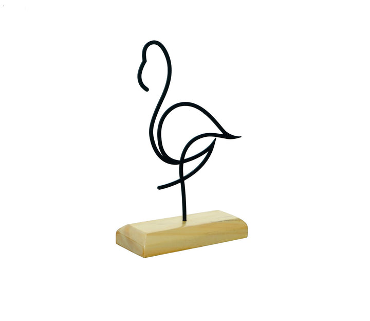 Swan Metal Sculpture | Swan Metal Table Sculpture