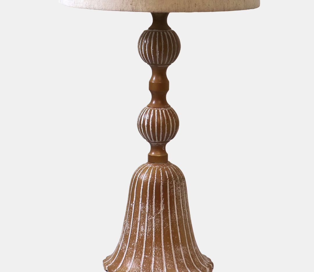 Metal Table Lamp with Warm Glow