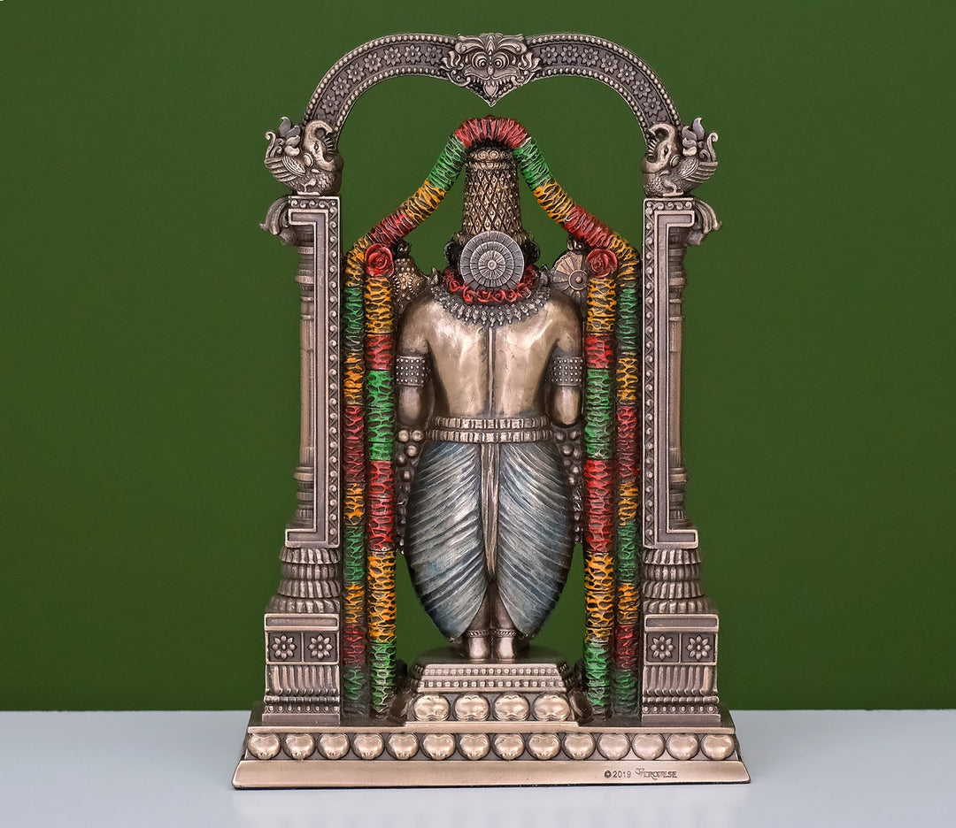 Majestic Tirupati Balaji Statue (Cold Cast Bronze)