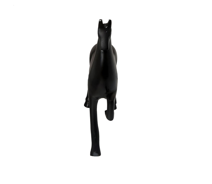 Black Equine Sculpture | Enigmatic Equine Sculpture (Black)