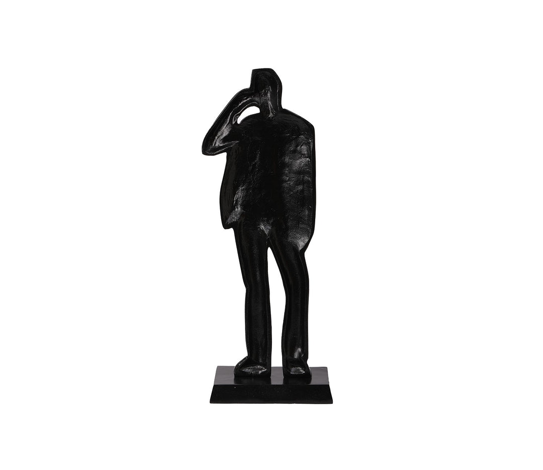 Black Maestro Sculpture - Artistic Musical Masterpiece | Sebastian, The Maestro (Black)