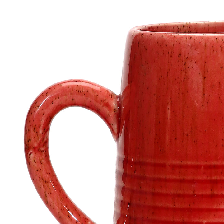 Ceramic Vase: Home Decor, 7x4x7 Size | Handmade Ceramic Large Jug Vase - Red