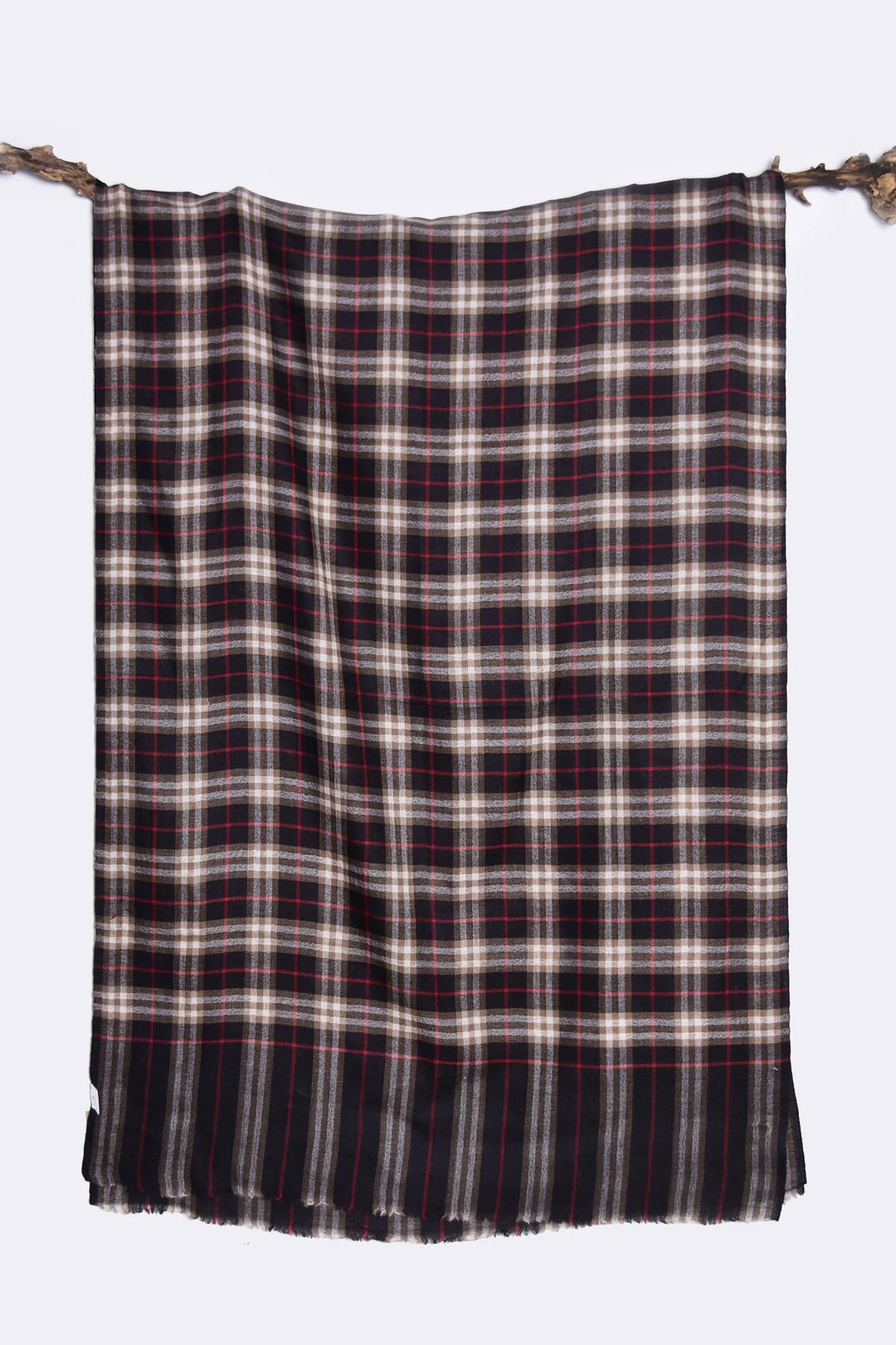 Colorful Cashmere Stole for Festive Style | Rame Handwoven Soft Cashmere Stole - Multi Color