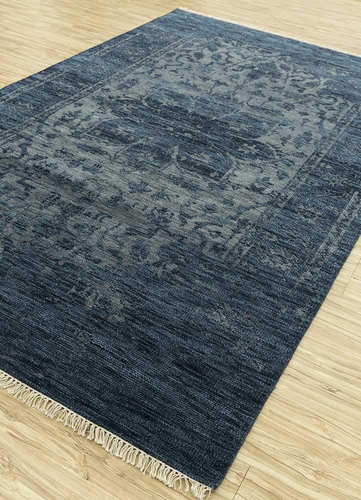 Hand-Knotted Wool Area Rug: Luxurious and Durable | Traditional Hand Knotted Akida Wool Carpet Area Rug (2x3 Feet, Rectangle)