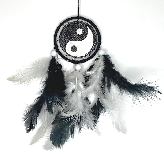 Yin and Yang Car Hanging | Handmade Yin and Yang Car Hanging for Positivity