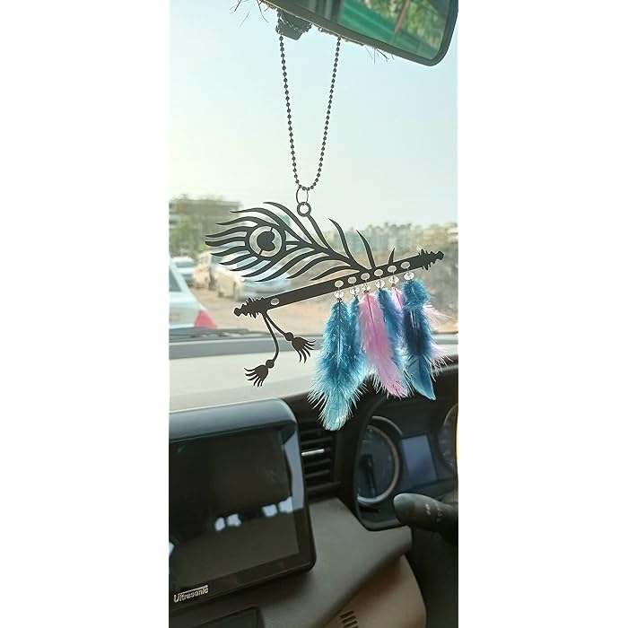 Multicolor Dream Catcher | Handmade Multicolor Dream Catcher Car and Wall Hanging for Positivity
