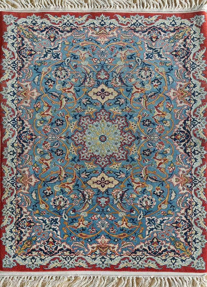 Antique Wool Carpet: Timeless Elegance | Traditional Hand Knotted Antique Wool Carpet Area Rug (2x3 Feet, Rectangle)