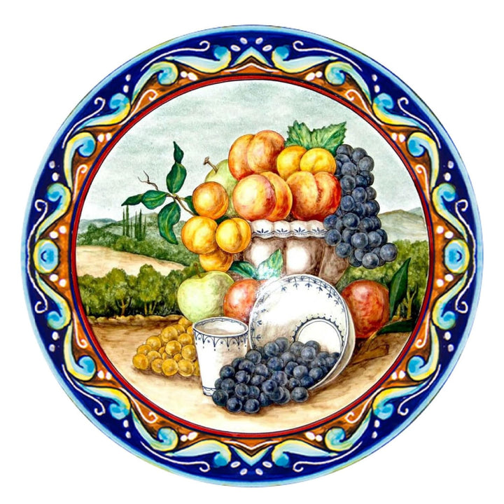 3 Scratch-Resistant 7-Inch Ceramic Plates | Wall Hanging Ceramic Plate 7" Set of 3 - Multi Color