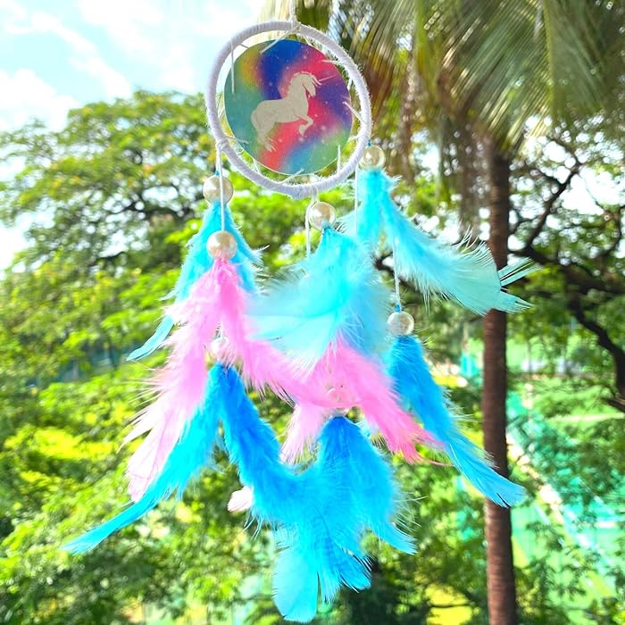 Unicorn Car Hanging | Handmade Unicorn Car Hanging for Positivity