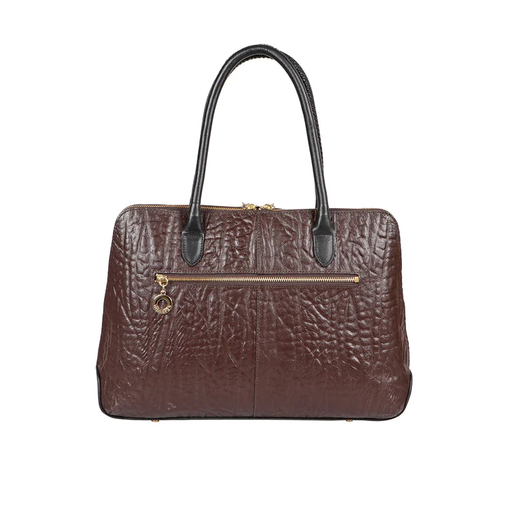 Brown Leather Tote Bag | Classic Brown Tote Bag