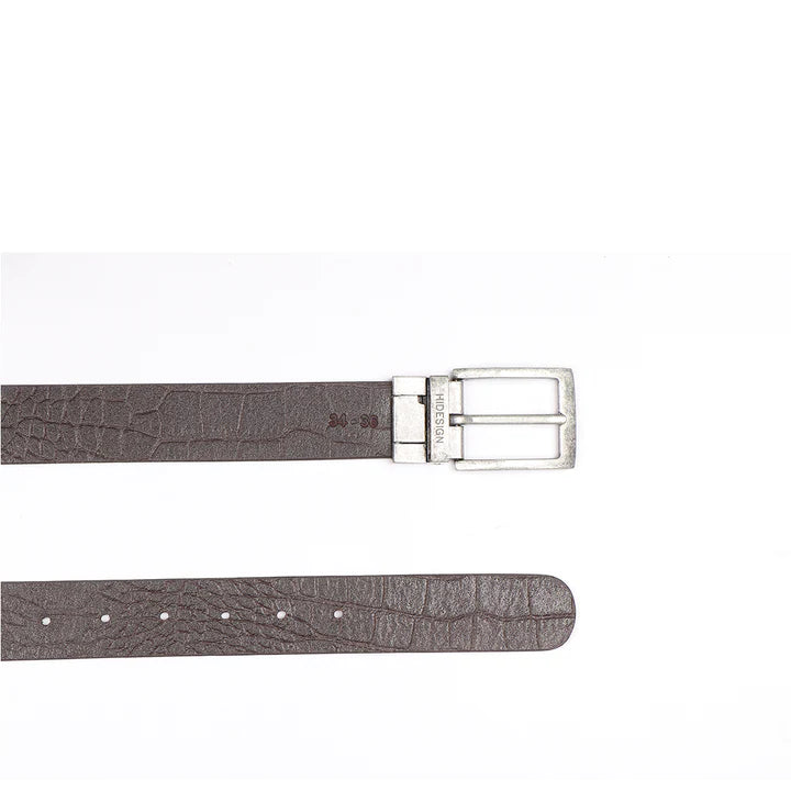 Men's Tan Pebble Leather Belt | Tan Pebble Men's Reversible Belt