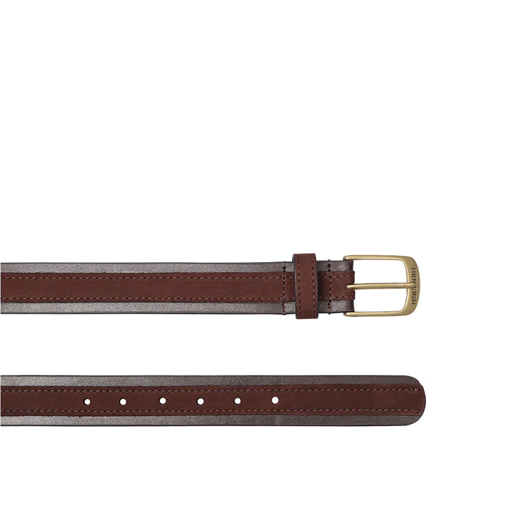 Men's Charm Leather Belt | Minimalist Charm Men's Reversible Belt