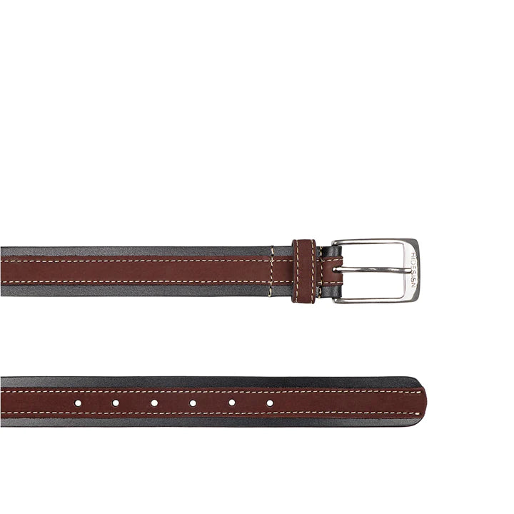 Men's Brown Leather Belt | Distinctive Brown Buck Men's Belt