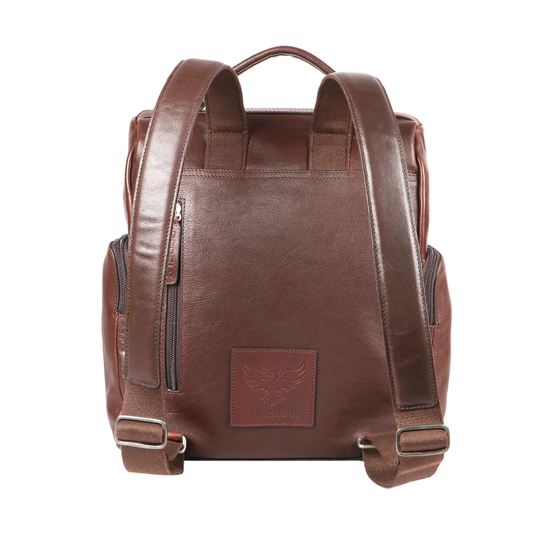 Vegetable-Tanned Leather Urban Utility Backpack, Antique Brass | Urban Utility Backpack