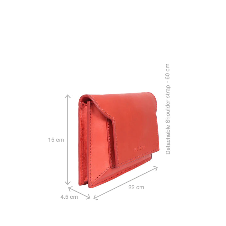 Genuine Leather Crossbody Bag, Detachable Straps | Versatile Duo Crossbody Bag