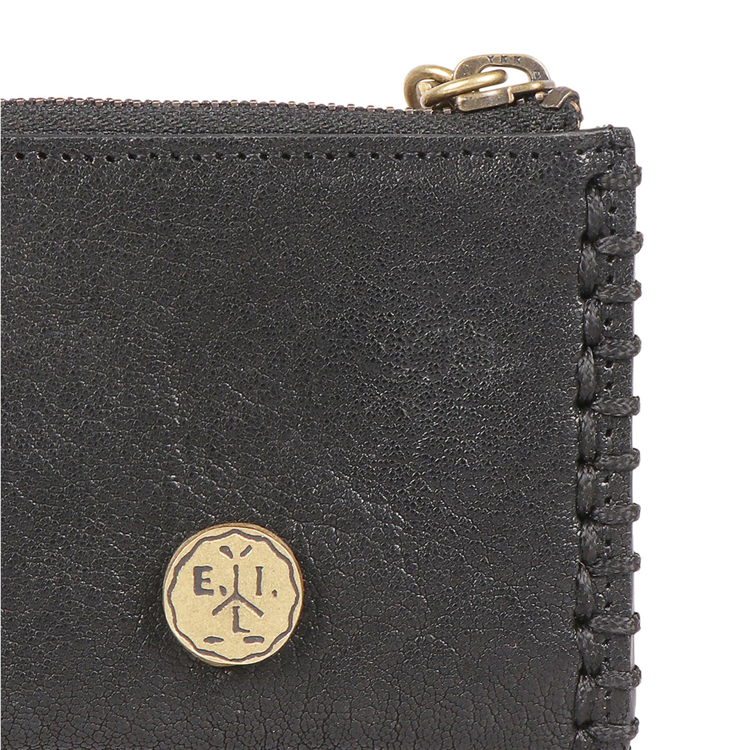 Black Leather Card Holder | Chic Card Companion