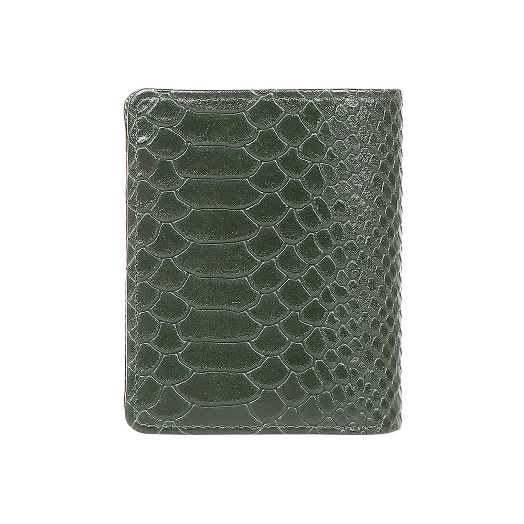 Green Leather Bi-Fold Wallet | Heritage Essence Bi-Fold Wallet