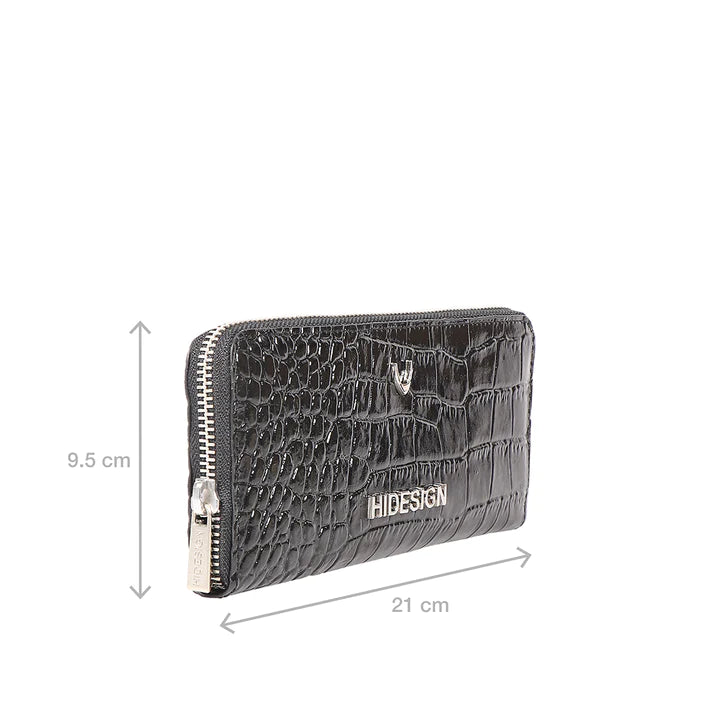 Black Leather Clutch | Elegance in Motion Leather Clutch