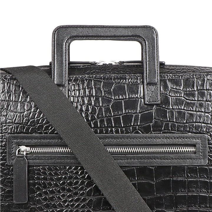 Black Leather Briefcase | Executive Leather Briefcase