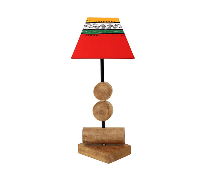 Table Lamp with Tapered Square Shade
