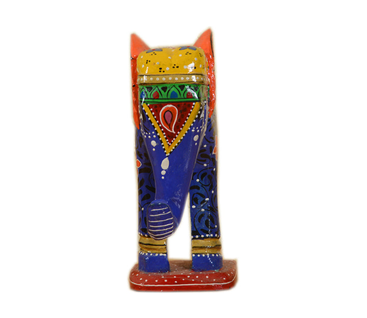 Colorful Elephant Sculpture | Multicolor Elephant Table Showpeice