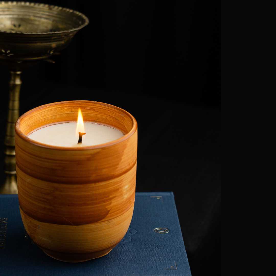 Ceramic Scented Candle | Exquisite Ceramic Glass Scented Candle