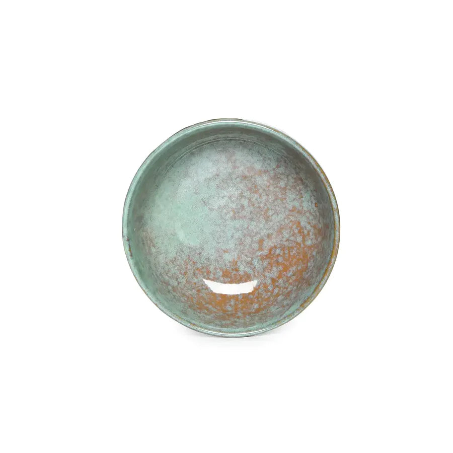 Handmade Green Ceramic Serving Bowl | Handmade Green Ceramic Serving Bowl
