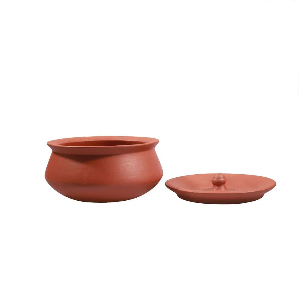 Handmade Indian Terracotta Handi | Terracotta Medium Curd Handi