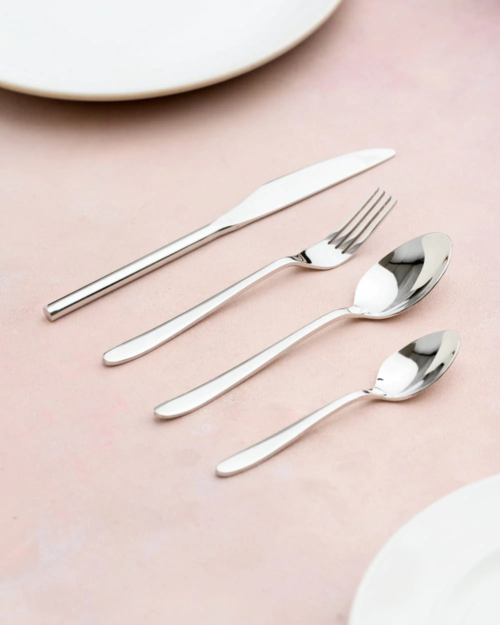 4-Piece Vintage Premium Silver Cutlery Set | Vintage Premium Silver Cutlery Set of 4