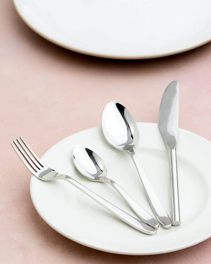 4-Piece Vintage Premium Silver Cutlery Set | Vintage Premium Silver Cutlery Set of 4