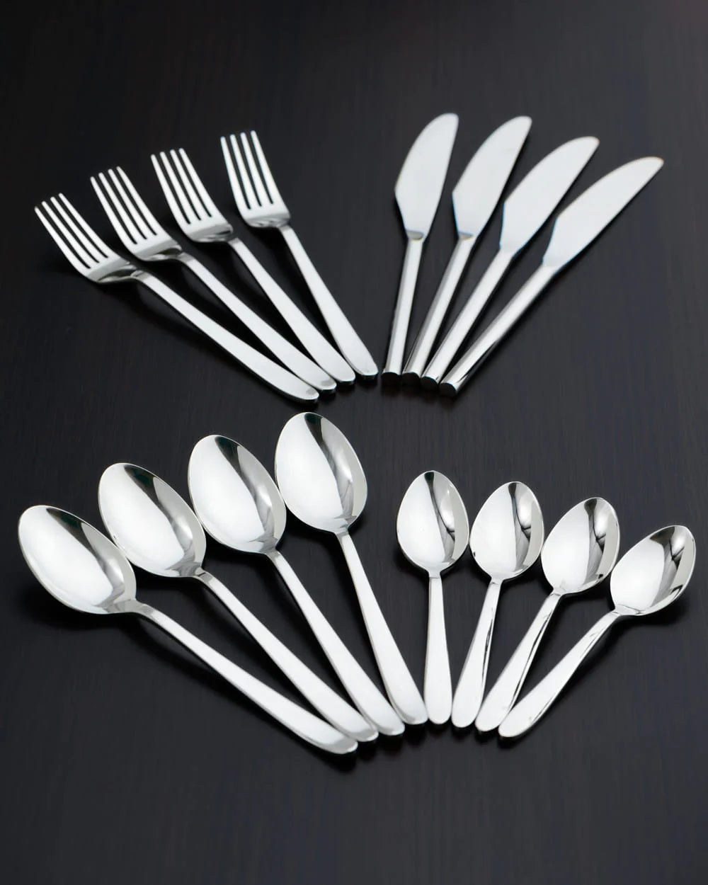 Premium Silver Spoon Set - 16 Piece Vintage Collection | Vintage Premium Silver Spoon set of 16 Pcs