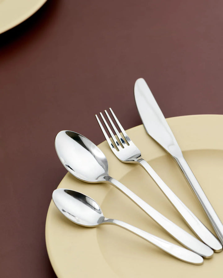 Silver Cutlery Set - 48 Pieces | Vintage Premium Silver Cutlery Set of 48pcs