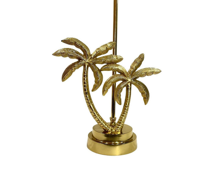 Twin Palm Gold Table Lamp (81.3 cm H)