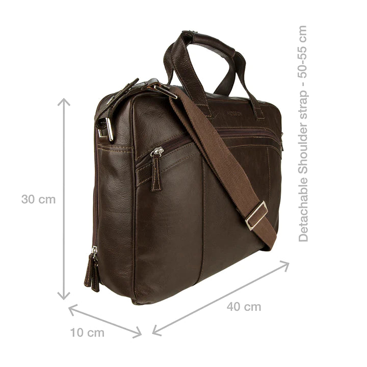 Brown Leather Briefcase | Reg Leather Briefcase