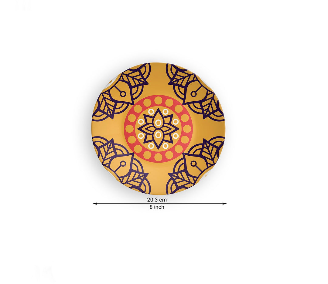 Sunburst Harmony Decorative Wall Plate