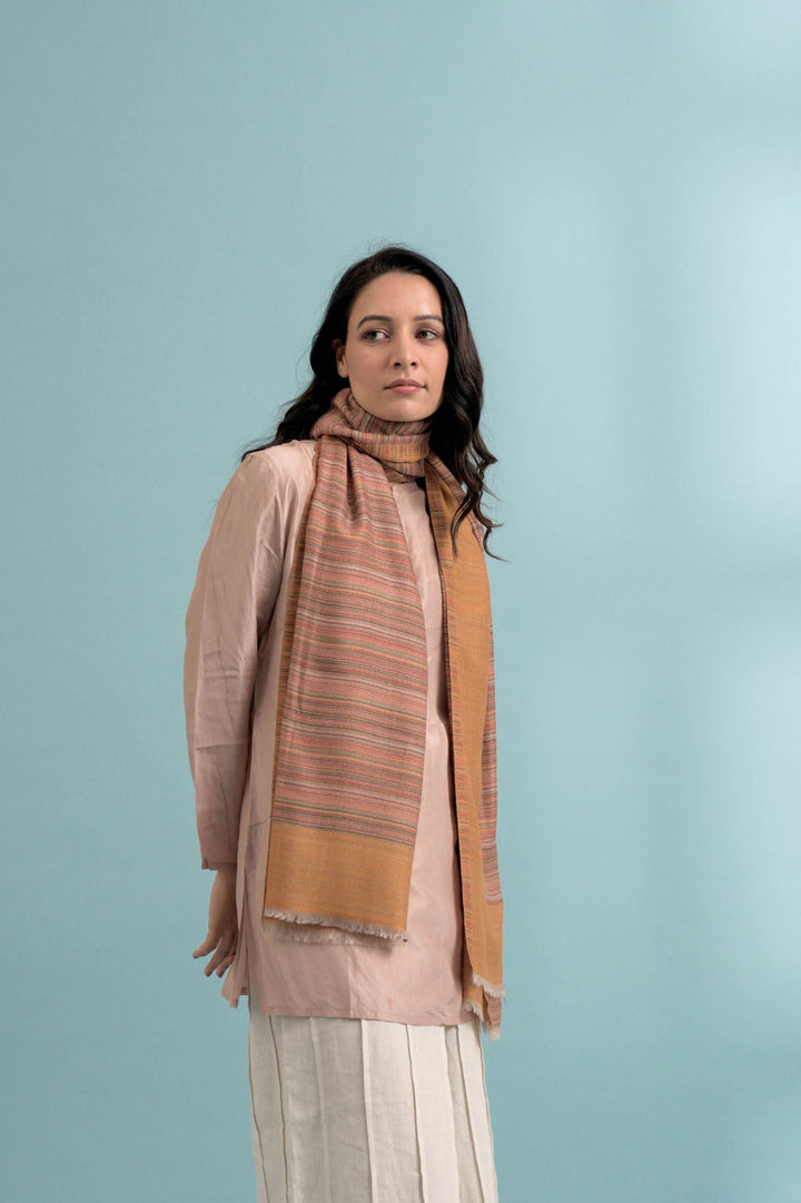 Soft Cashmere Stole - Multi Colors | Darcie Soft Cashmere Stole - Multi Color