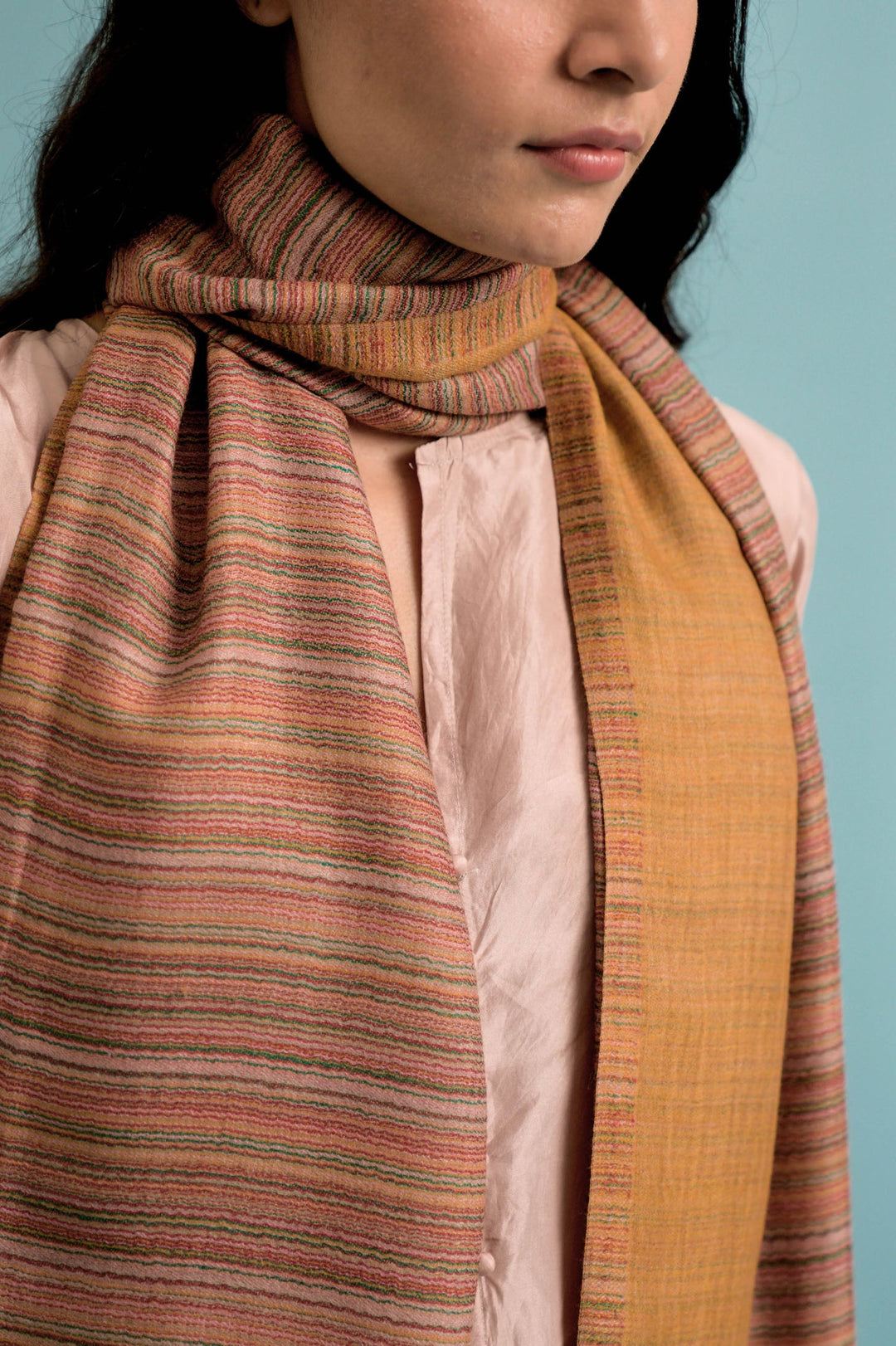 Soft Cashmere Stole - Multi Colors | Darcie Soft Cashmere Stole - Multi Color