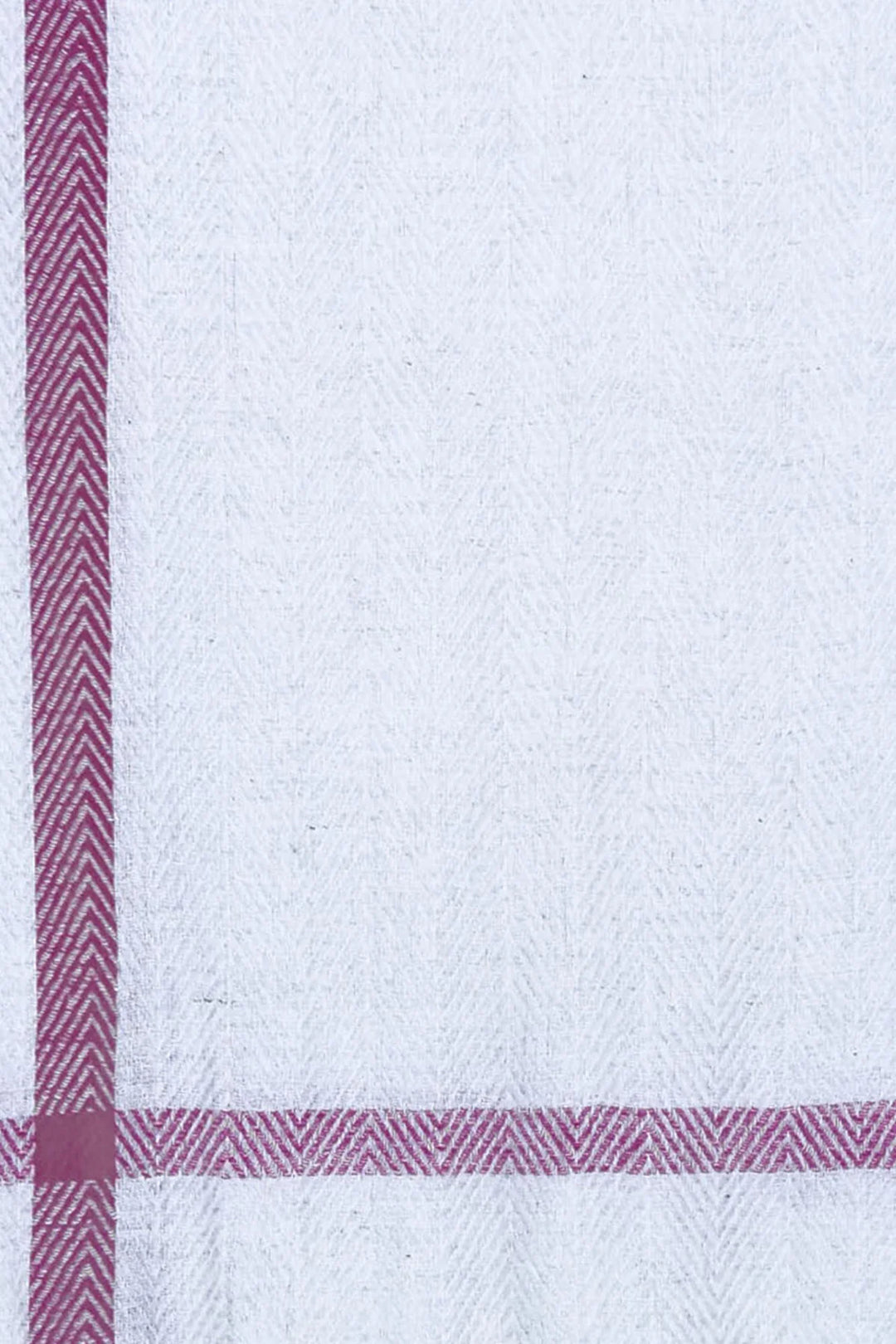 White Cashmere Stole: Liberty, 75cm x 210cm | Saorsa Handwoven Soft Cashmere Stole - White