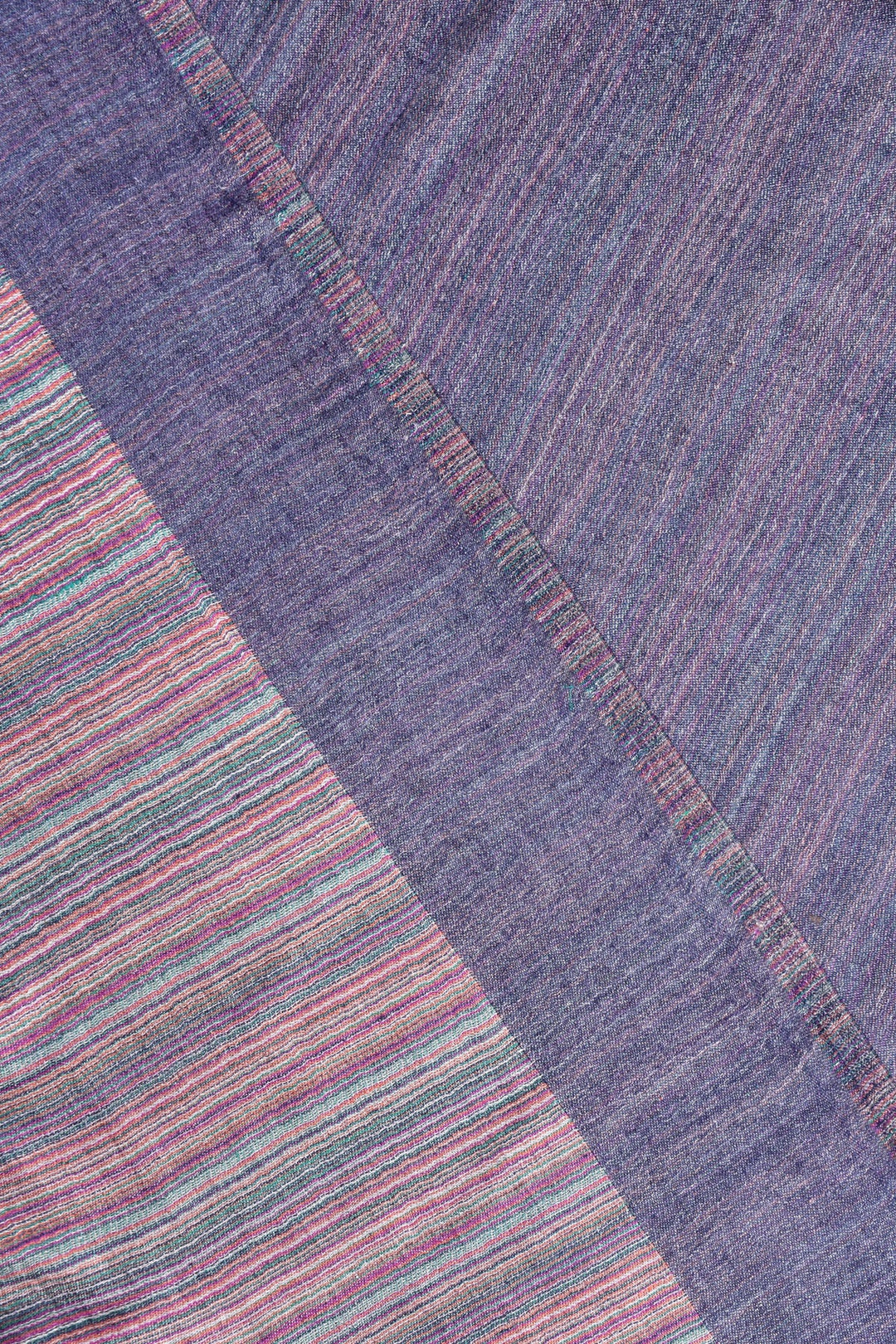Soft Purple Cashmere Stole | Heather Soft Cashmere Stole - Purple