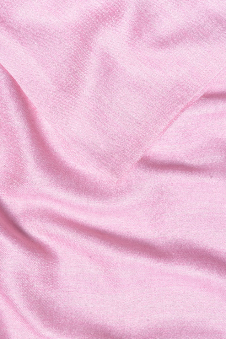 Baby-Pink Cashmere Stole - Handwoven Comfort | Adalyn Soft Cashmere Stole - Pink