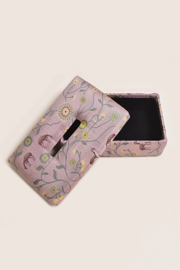 Handmade Pink Tissue Box | Plantis Handmade Tissue Box - Pink