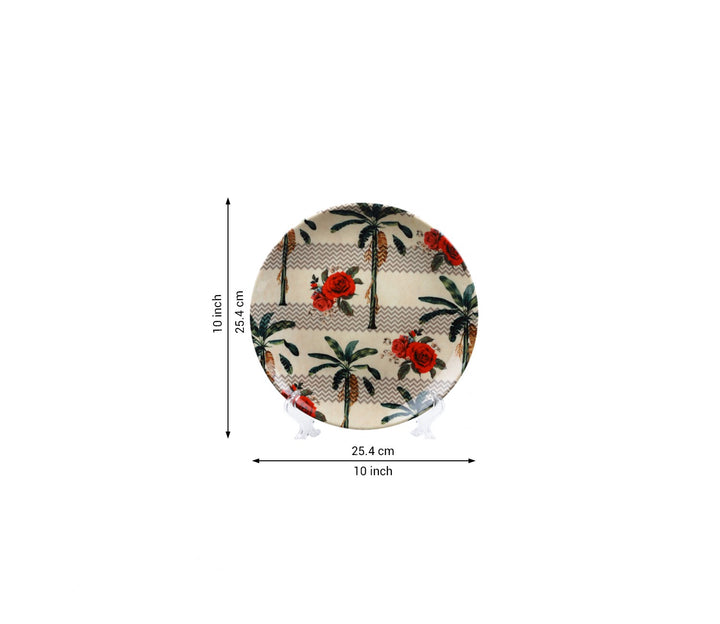 Paradise Palm Decorative Wall Plate