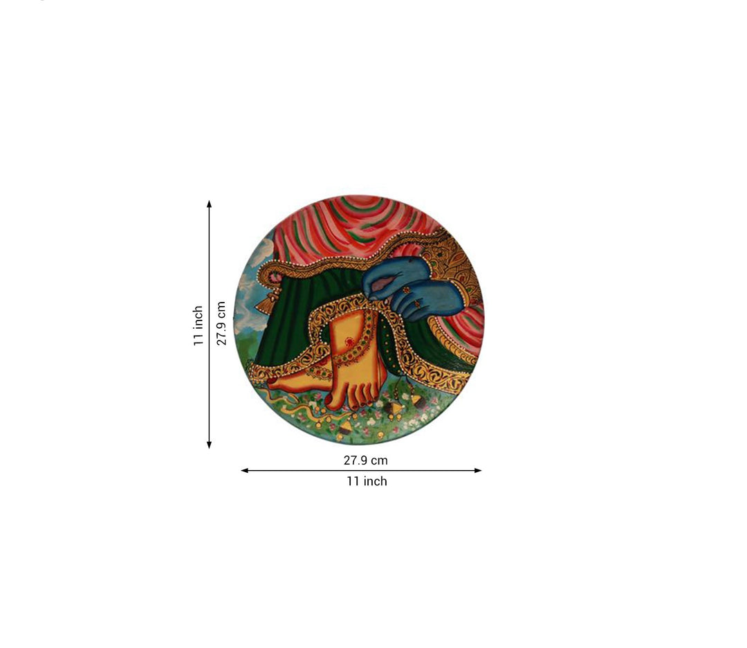 Radha Decorative Wall Plate