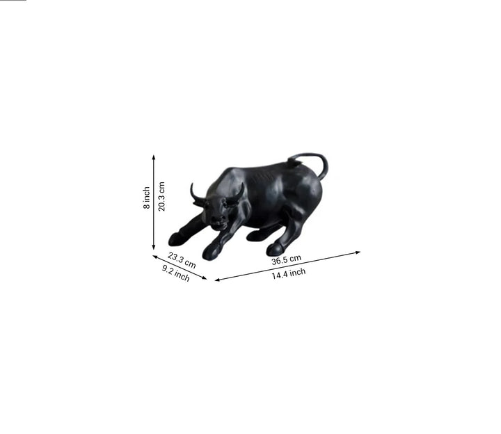 Surreal Charging Bull Sculpture | Surreal Charging Bull