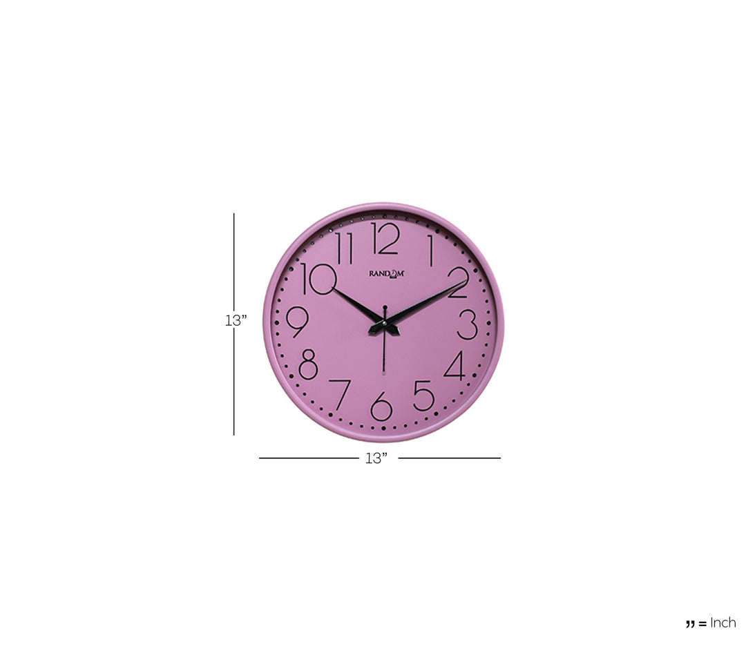 Pink Quartz Wall Clock