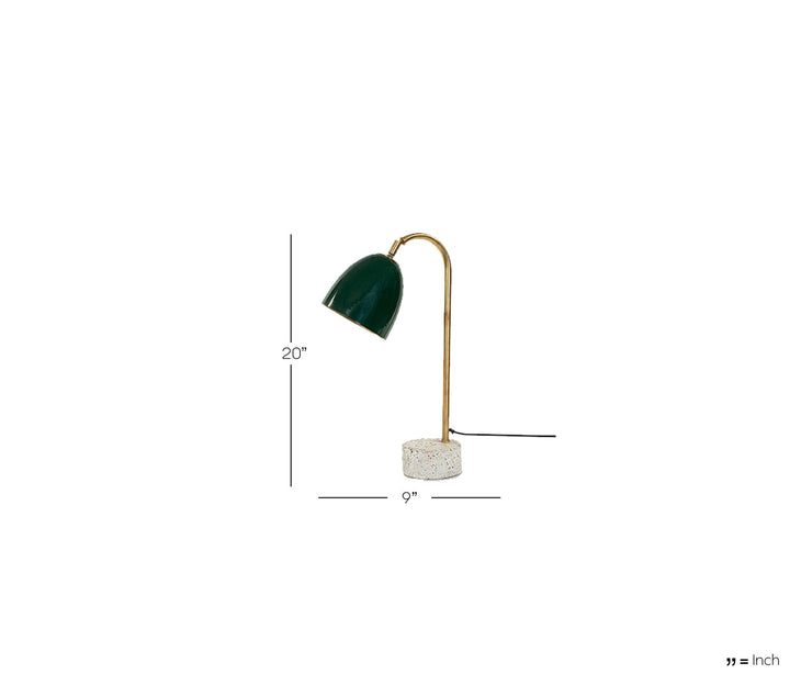 Adjustable Green LED Study Lamp