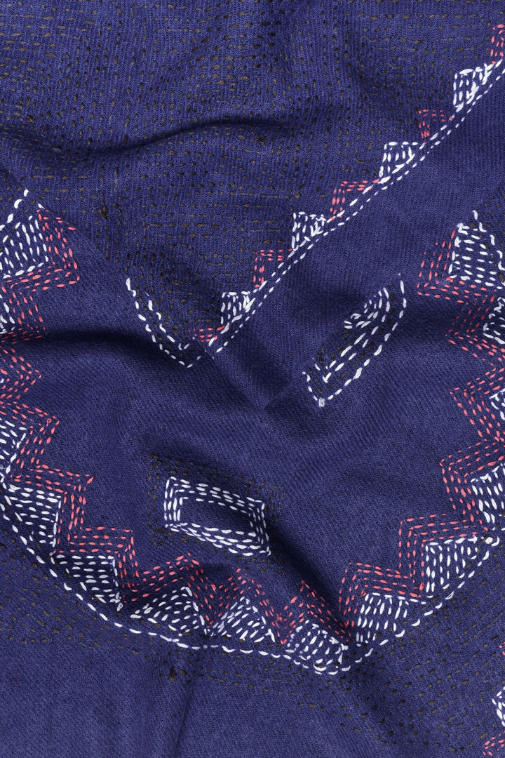 Indigo Cashmere Stole | Indigo Soft Cashmere Stole - Blue