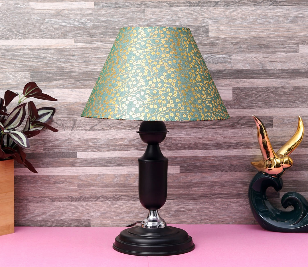 Green Metal Table Lamp